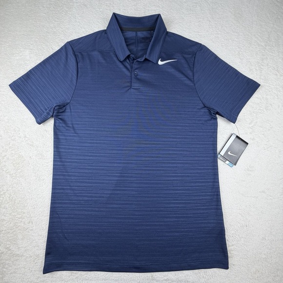 Nike Other - Nike Golf Dri-Fit Tour Texture Mens Polo Short Sleeve Shirt 915876-410-NWT Sm